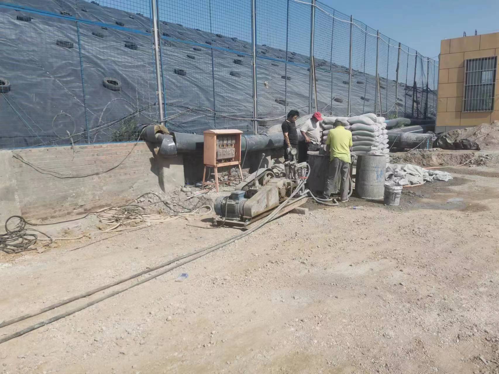 淮北电厂地基注浆